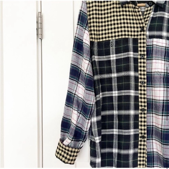 Rails Plaid Brando Button Down Shirt Size M - Picture 11 of 11